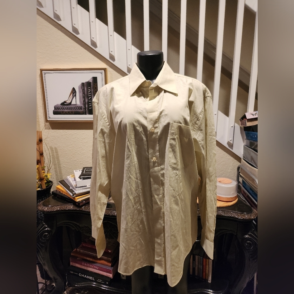 Yves Saint Laurent button-down shirt size 5 PTP 26"